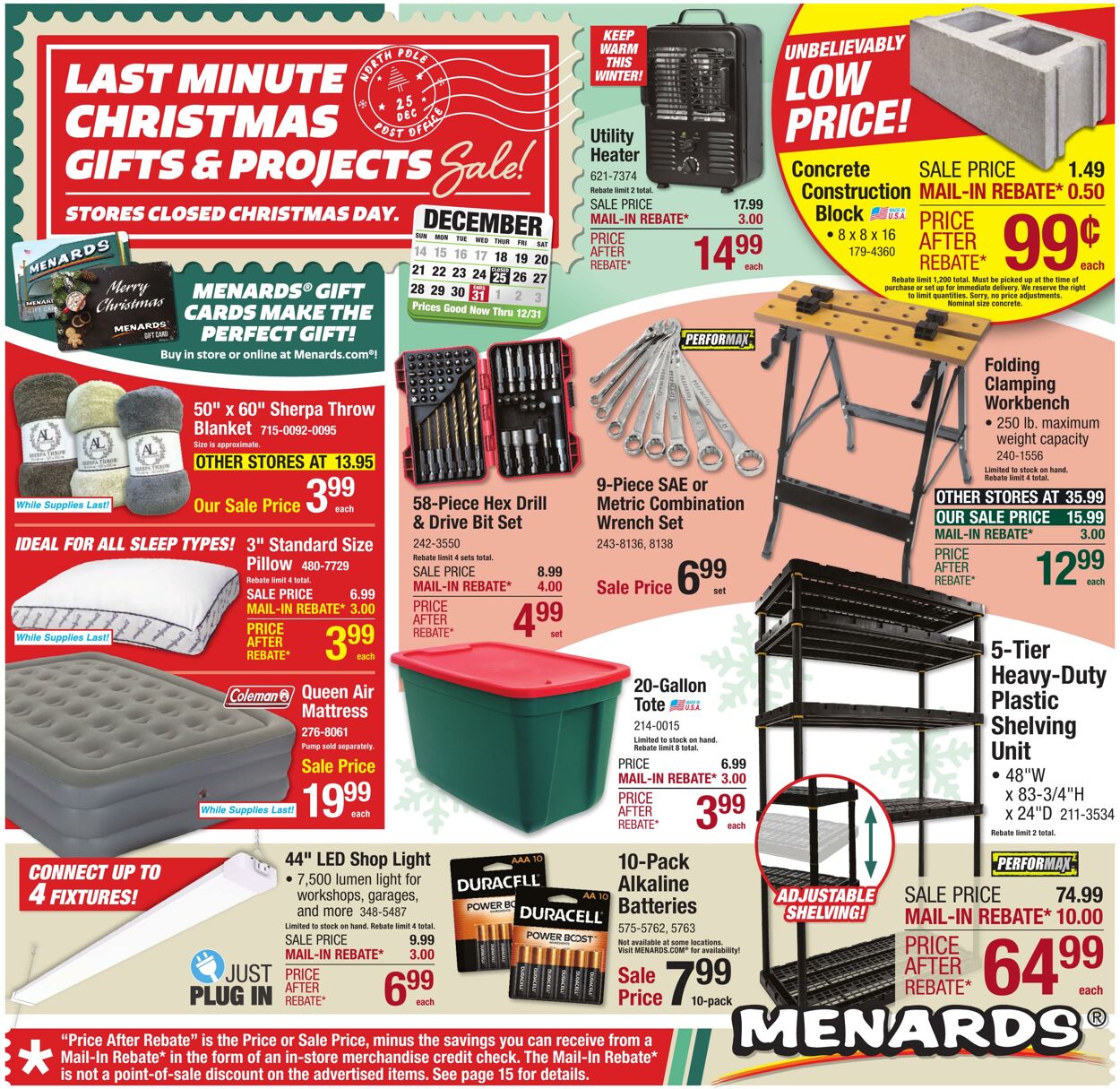 Weekly ad Menards 12/17/2025 - 12/31/2025