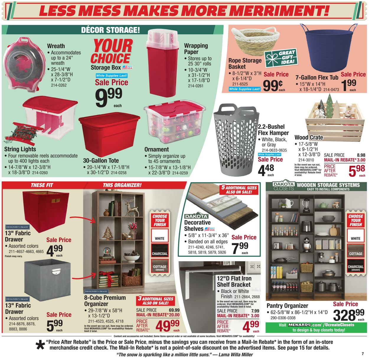 Weekly ad Menards 12/17/2025 - 12/31/2025