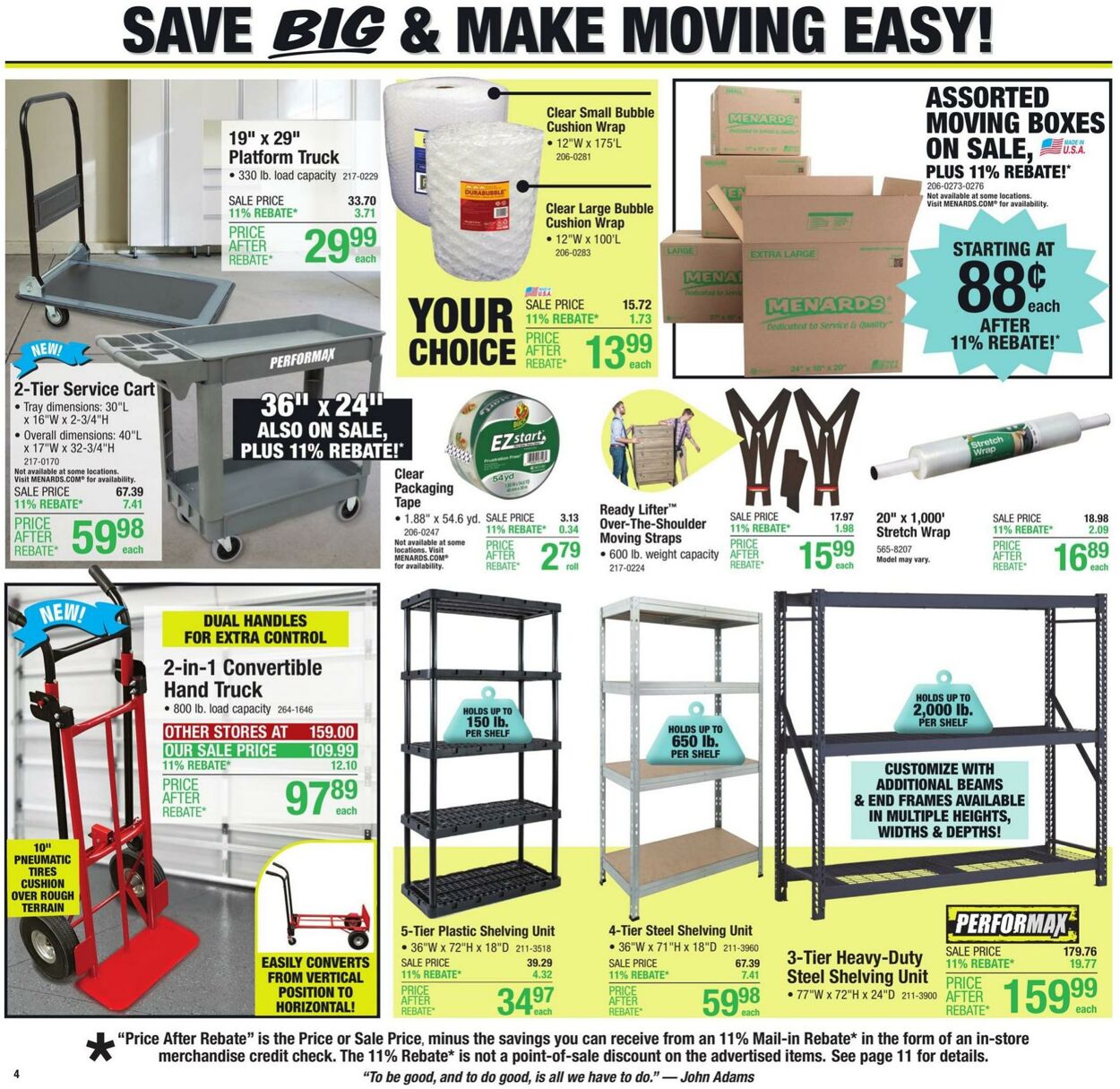 Weekly ad Menards 07/24/2024 - 08/04/2024