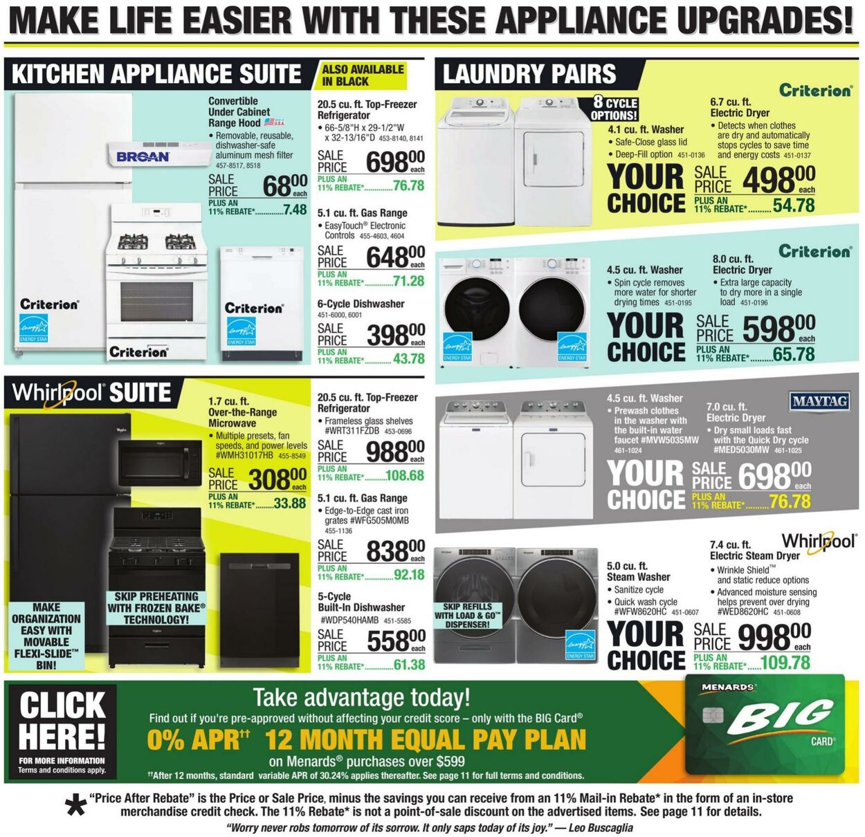 Weekly ad Menards 07/24/2024 - 08/04/2024