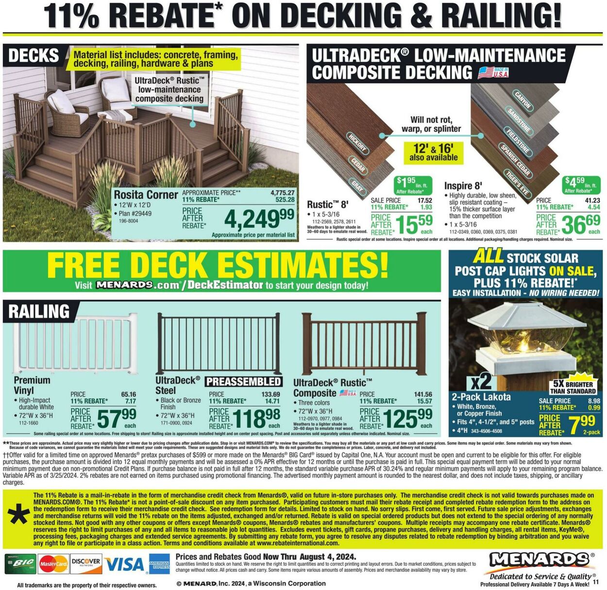 Weekly ad Menards 07/24/2024 - 08/04/2024