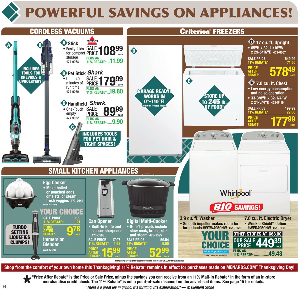 Weekly ad Menards 11/12/2025 - 11/27/2025