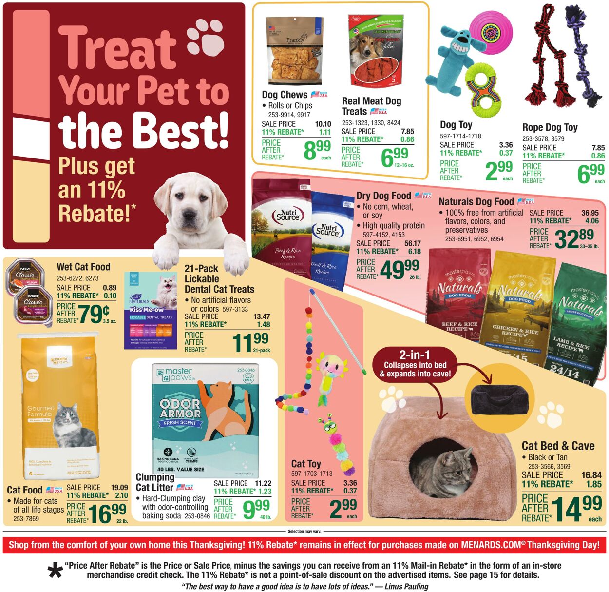 Weekly ad Menards 11/12/2025 - 11/27/2025