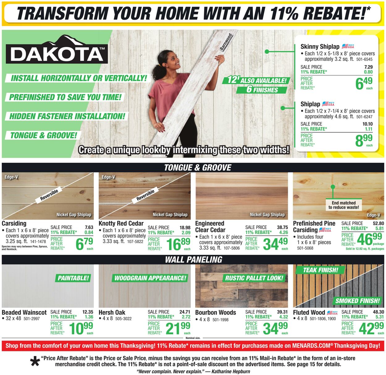 Weekly ad Menards 11/12/2025 - 11/27/2025