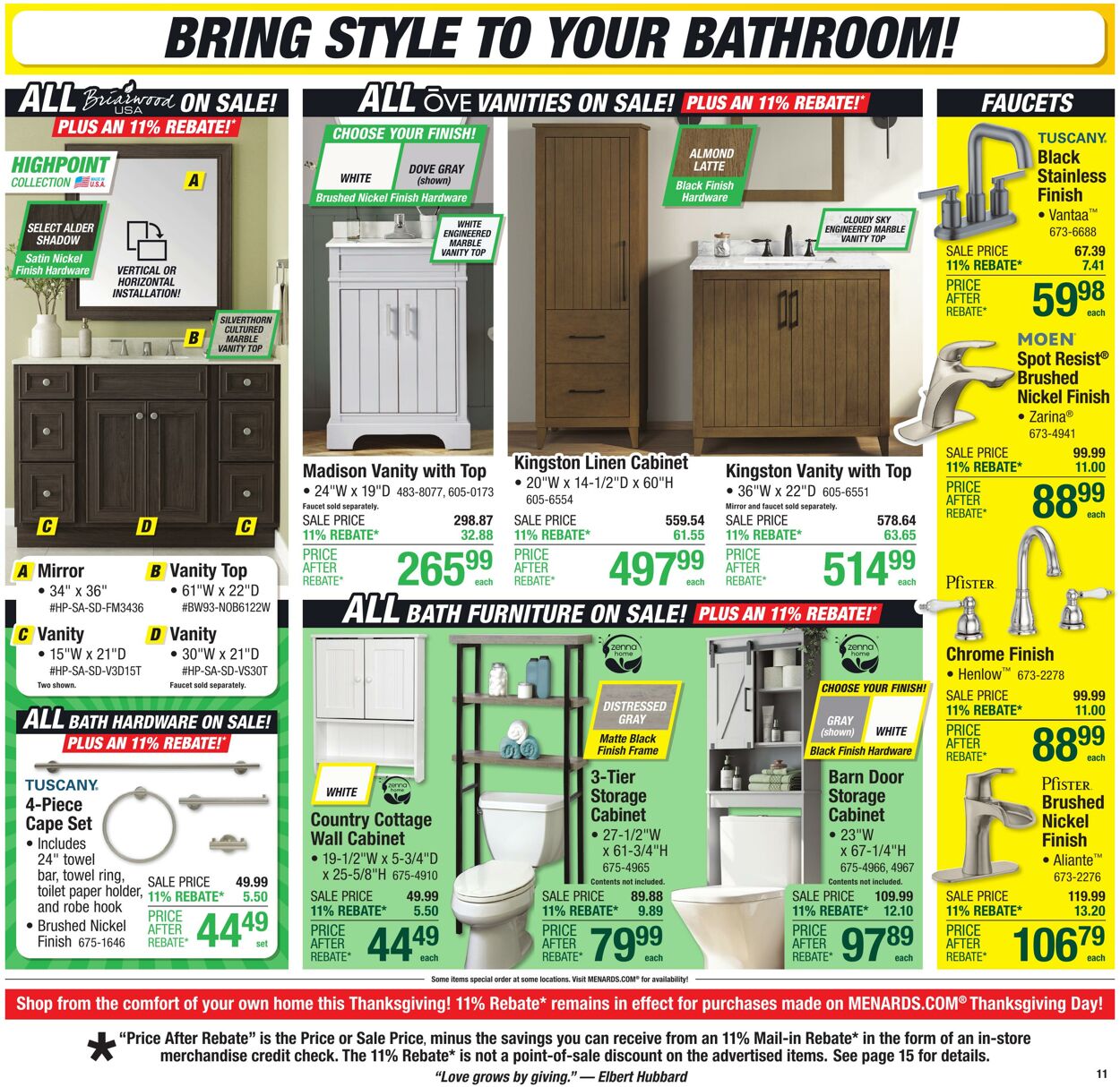 Weekly ad Menards 11/12/2025 - 11/27/2025