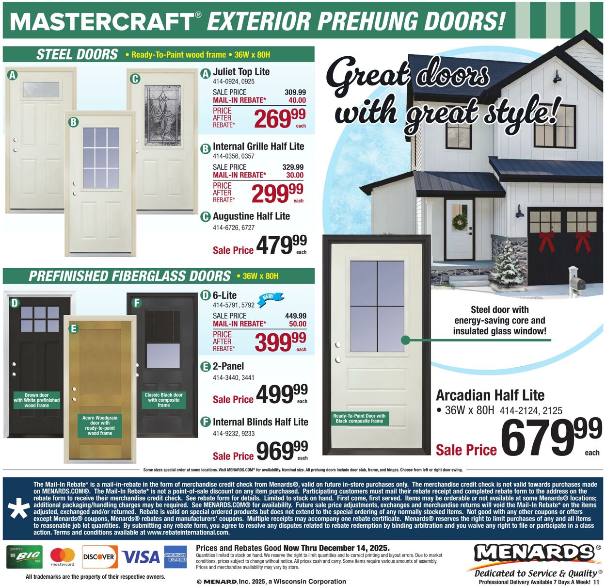 Weekly ad Menards 12/03/2025 - 12/14/2025