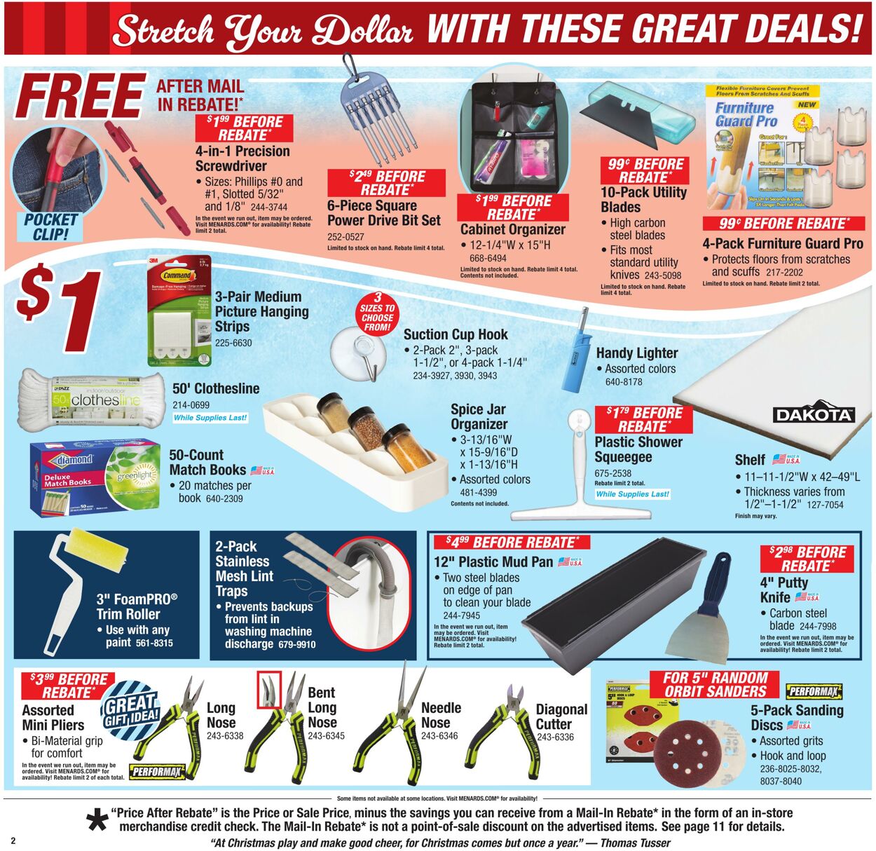 Weekly ad Menards 12/03/2025 - 12/14/2025