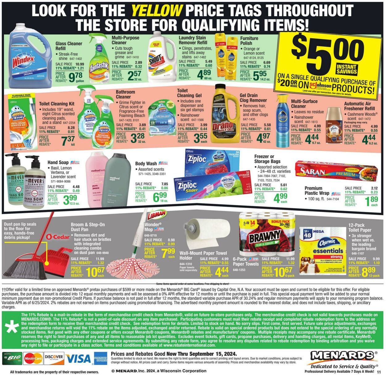 Weekly ad Menards 09/04/2024 - 09/15/2024