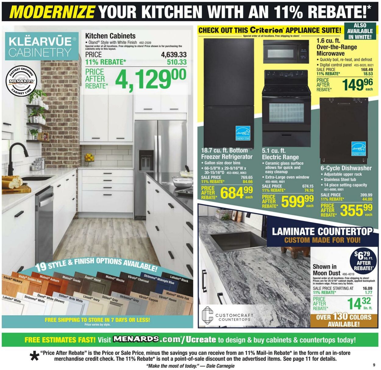 Weekly ad Menards 09/04/2024 - 09/15/2024