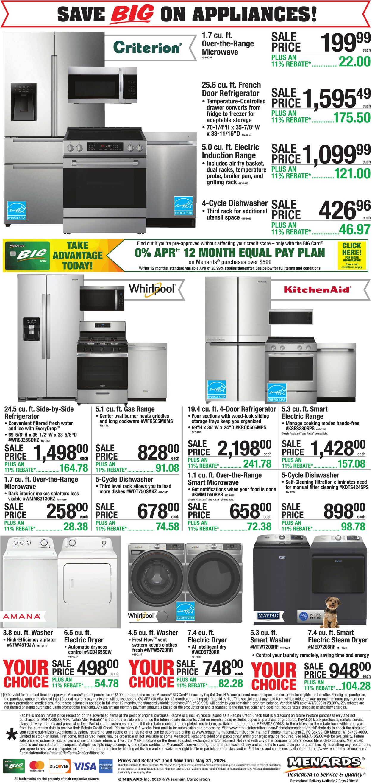 Weekly ad Menards 05/20/2026 - 05/31/2026