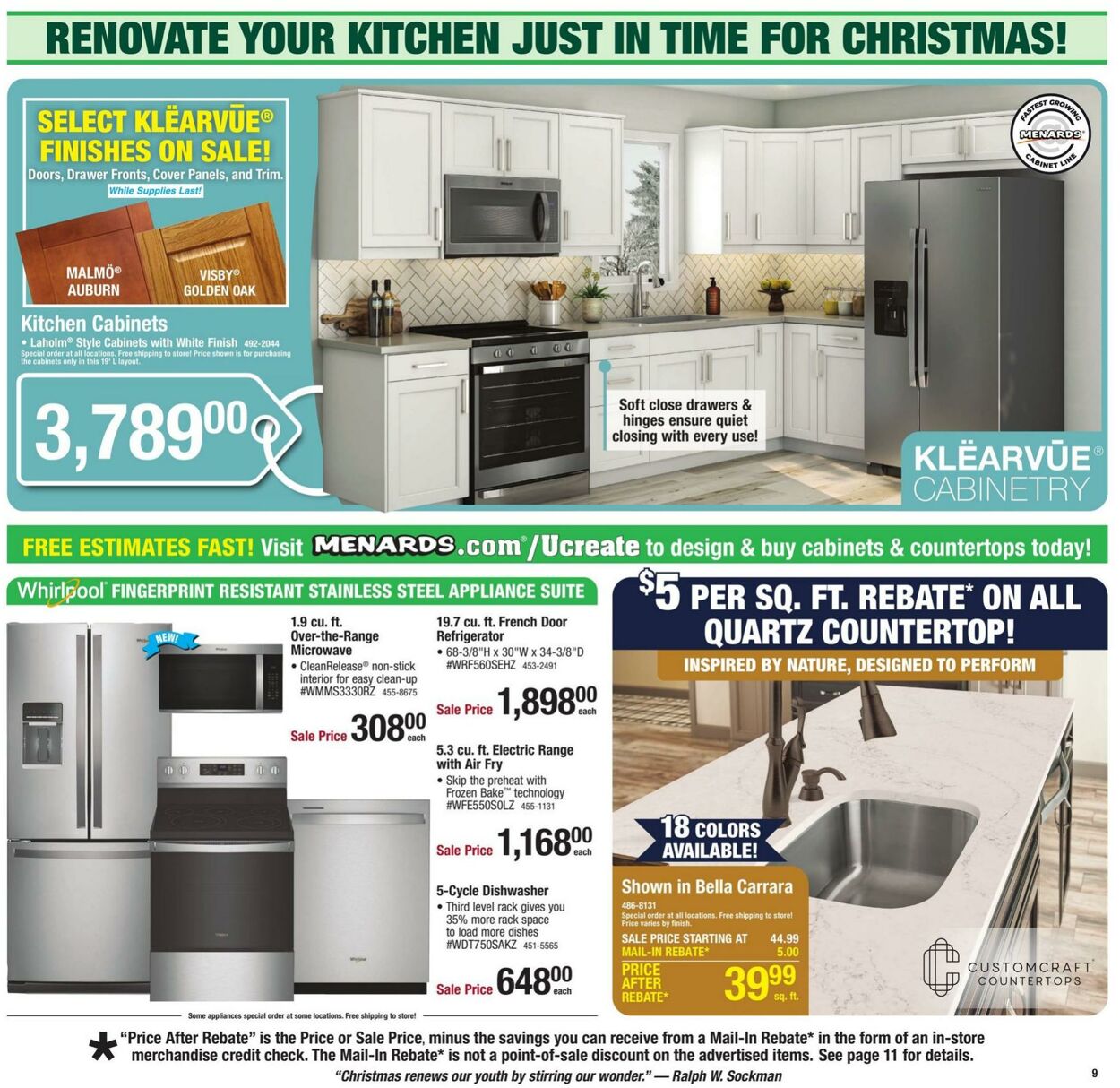 Weekly ad Menards 12/04/2024 - 12/15/2024