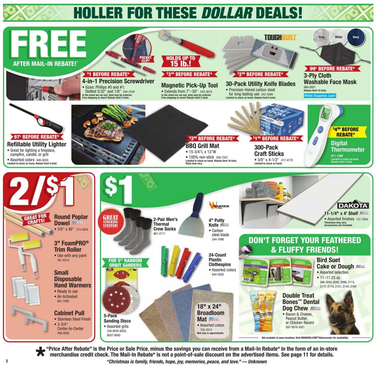 Weekly ad Menards 12/04/2024 - 12/15/2024