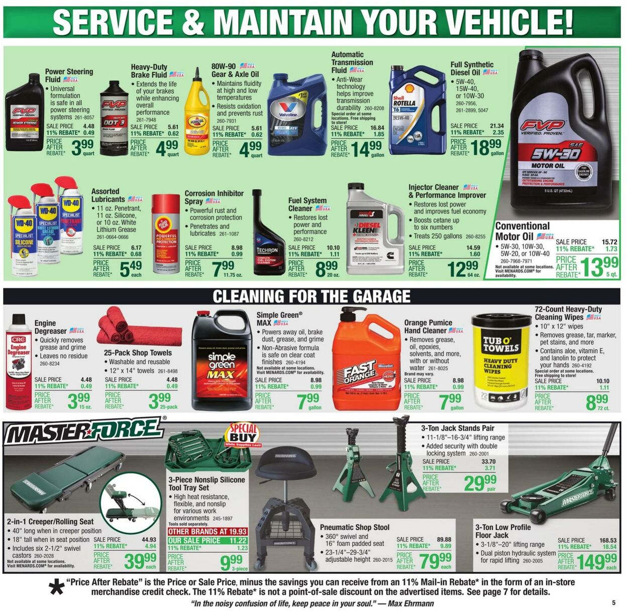 Weekly ad Menards 07/31/2024 - 08/11/2024