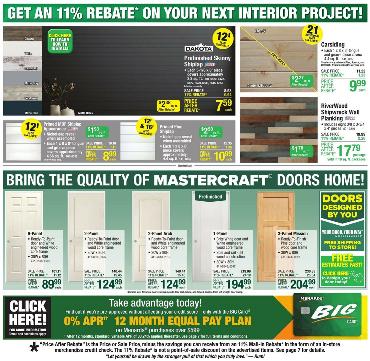 Weekly ad Menards 07/31/2024 - 08/11/2024