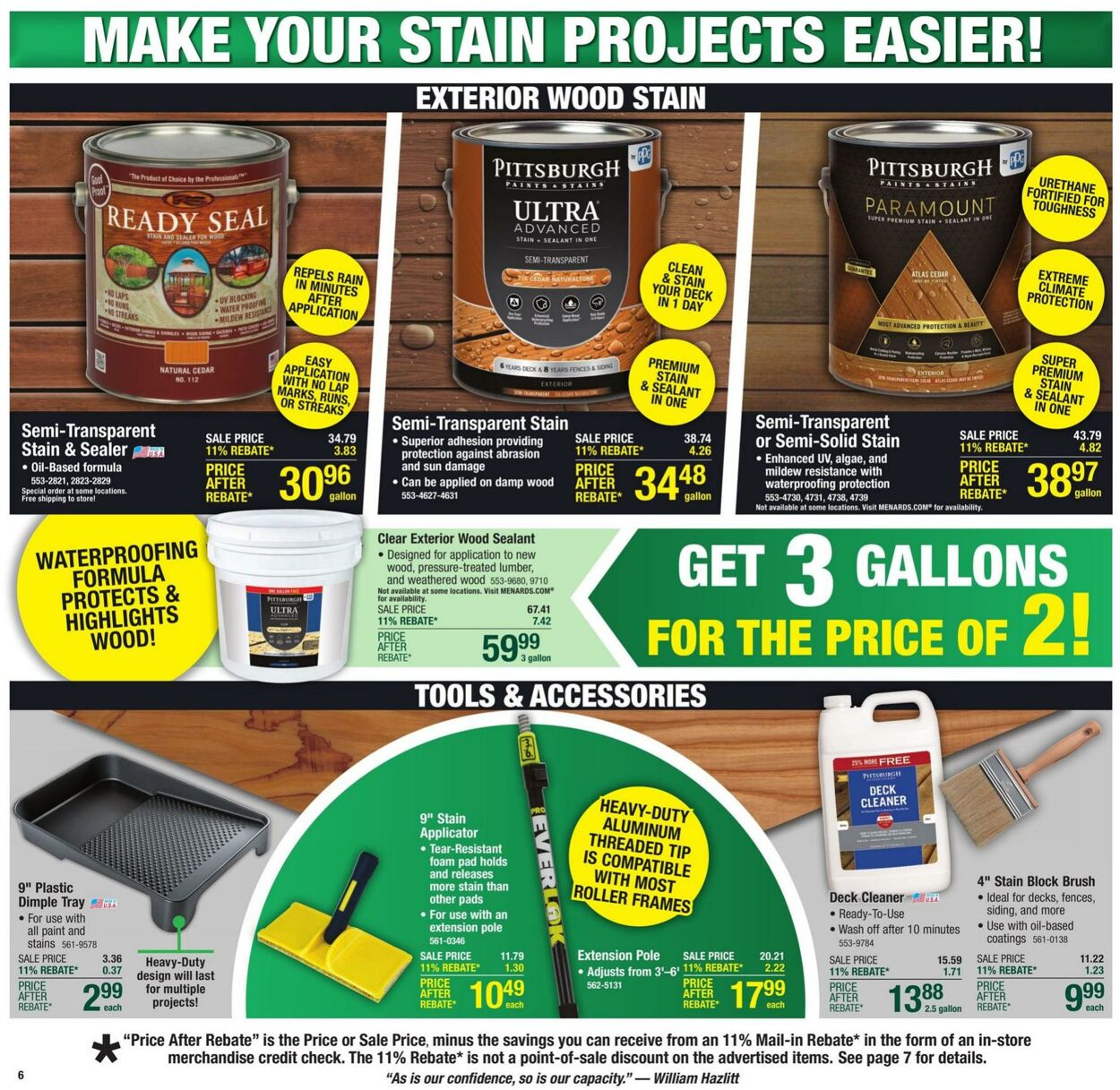 Weekly ad Menards 07/31/2024 - 08/11/2024