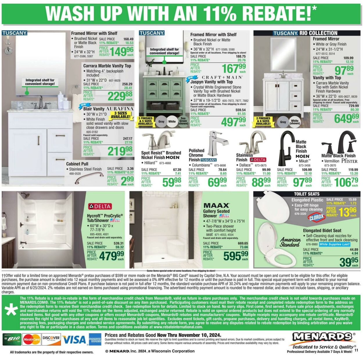 Weekly ad Menards 10/30/2024 - 11/10/2024