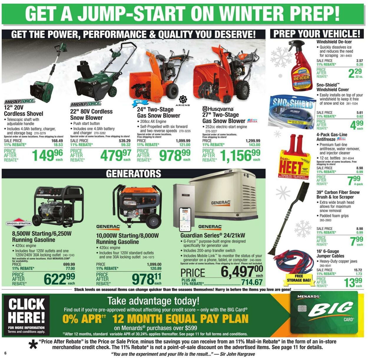 Weekly ad Menards 10/30/2024 - 11/10/2024