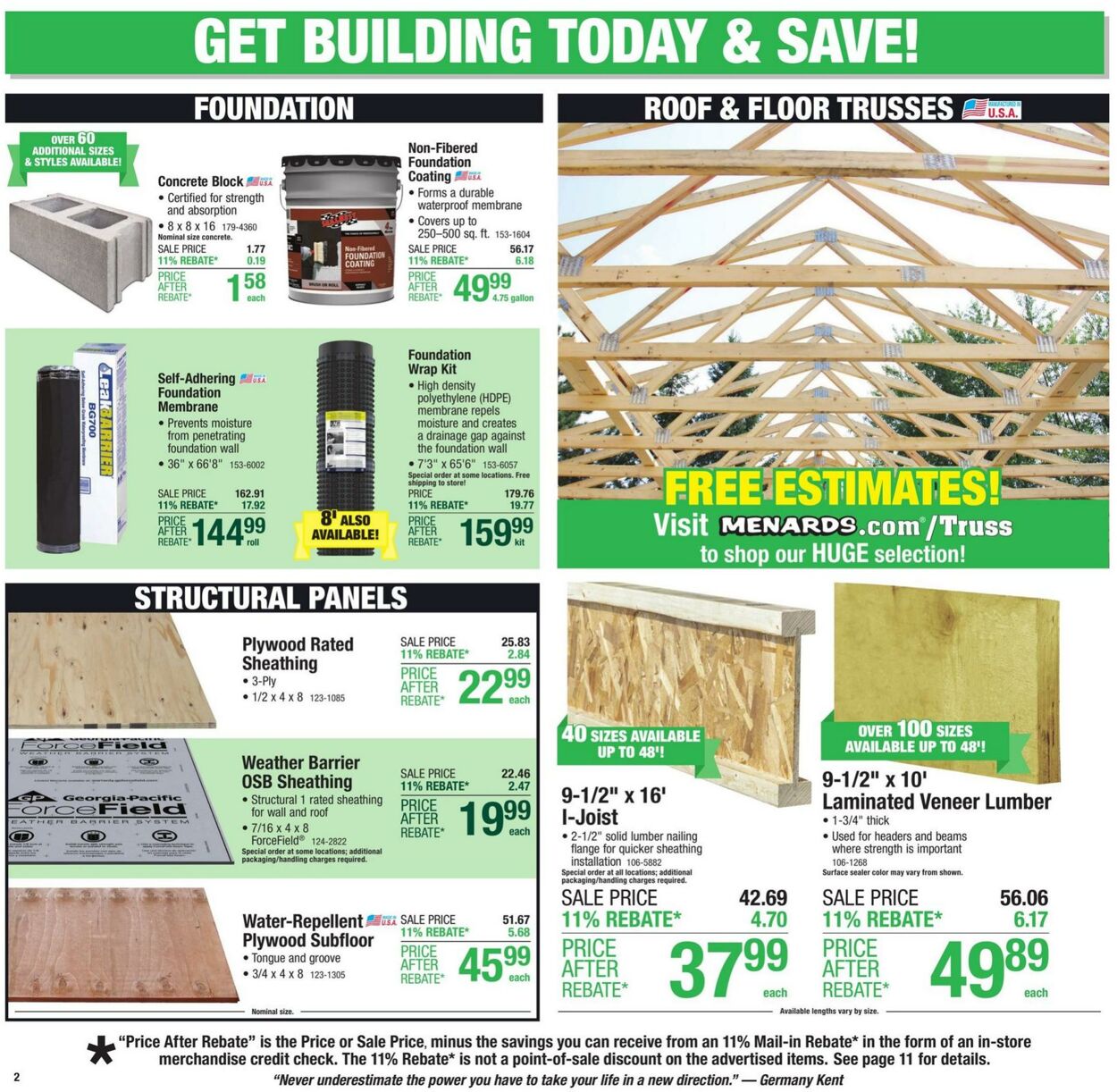 Weekly ad Menards 10/30/2024 - 11/10/2024