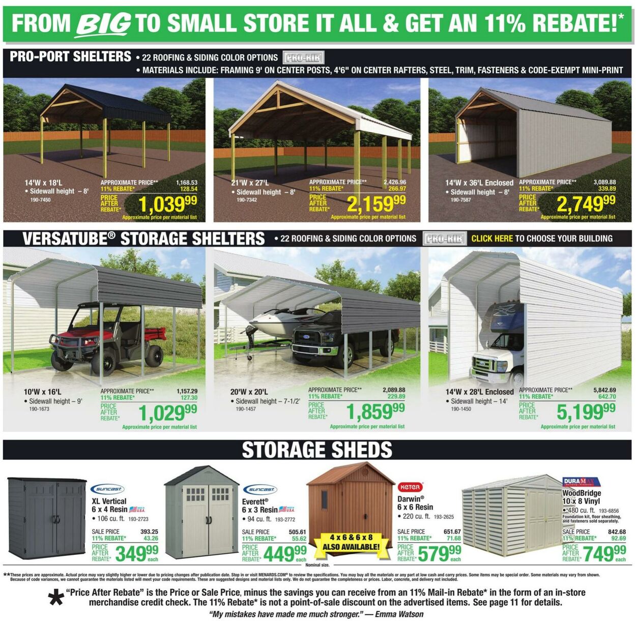 Weekly ad Menards 10/30/2024 - 11/10/2024