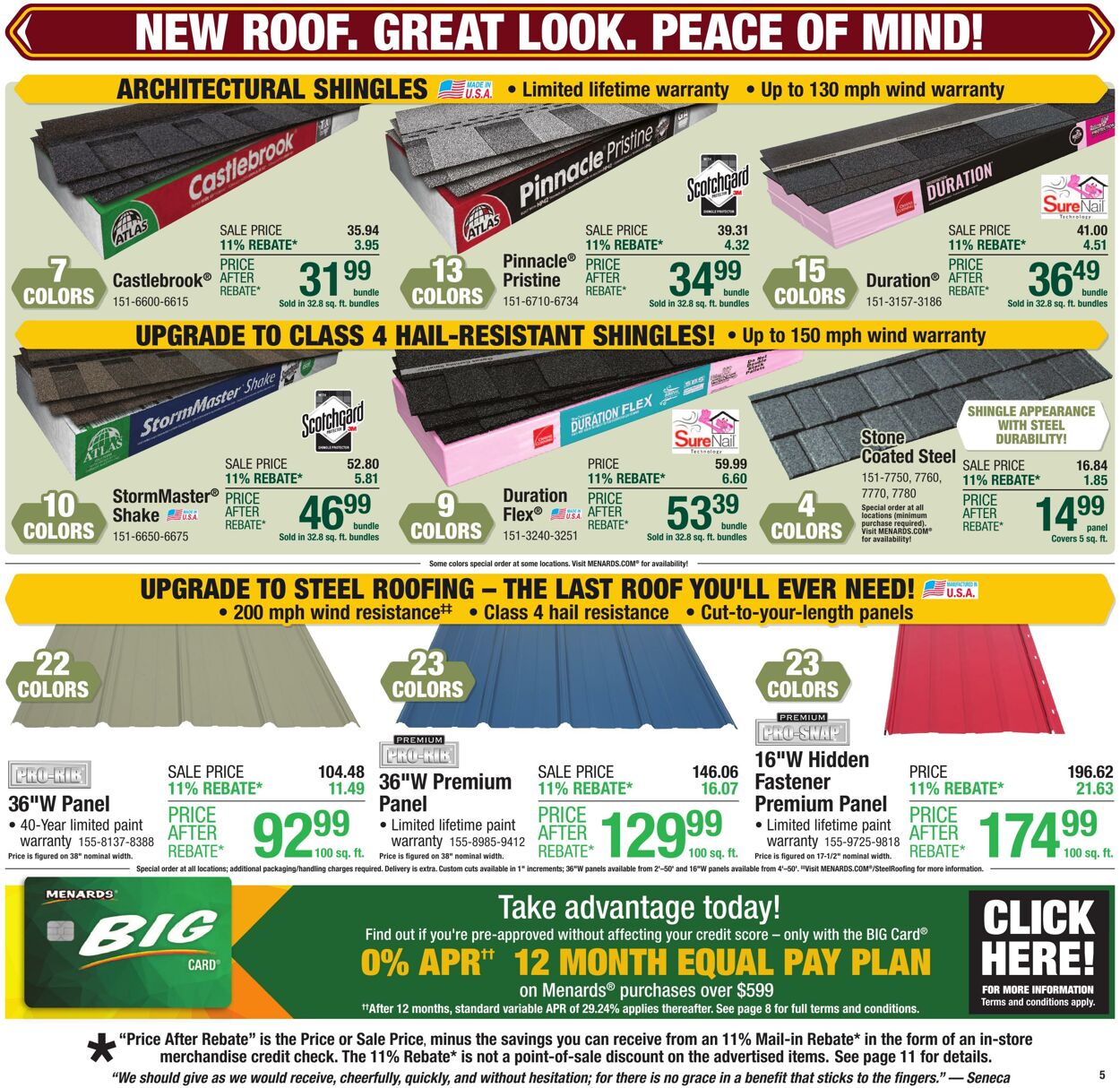Weekly ad Menards 09/24/2025 - 10/05/2025