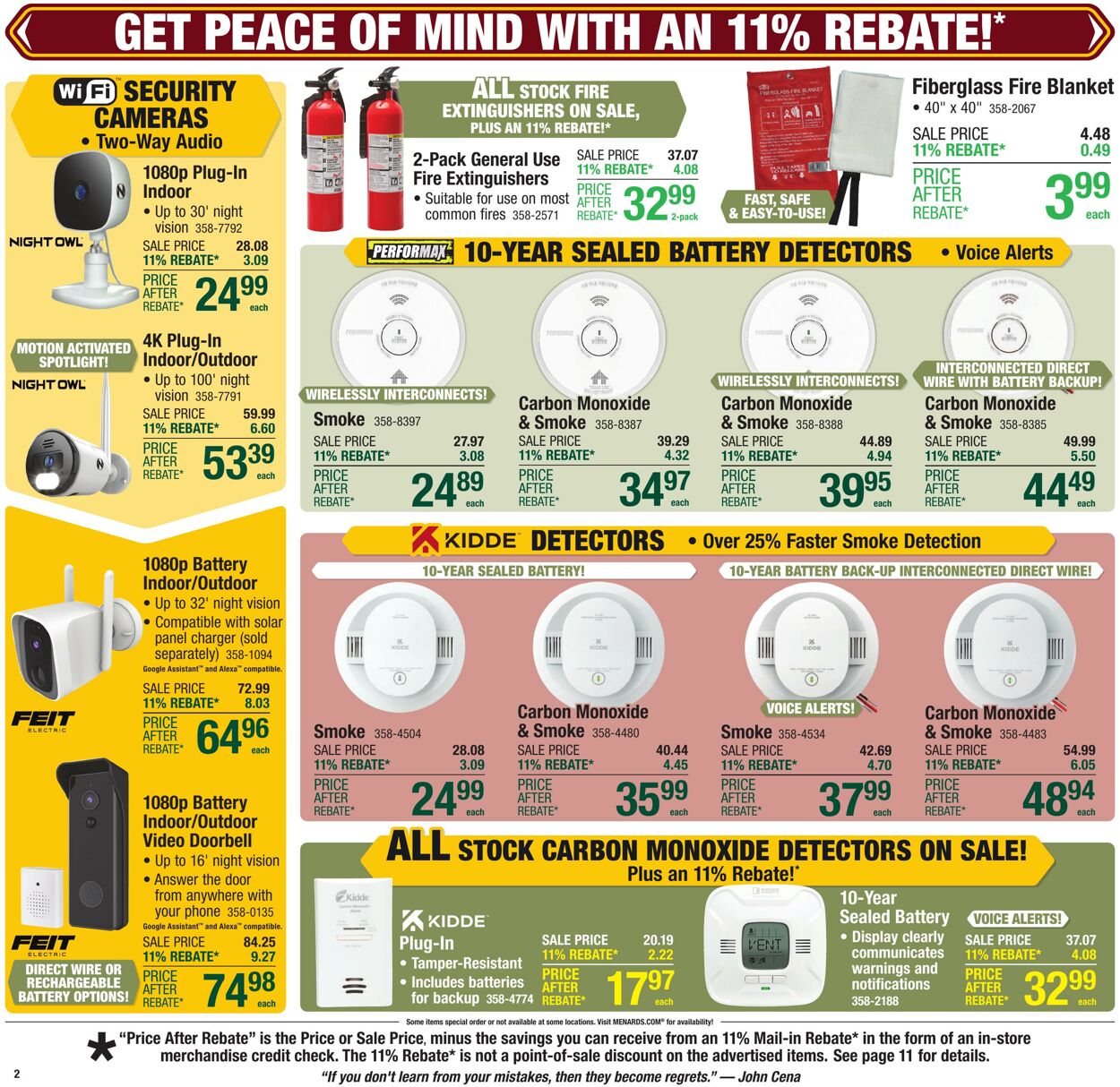 Weekly ad Menards 09/24/2025 - 10/05/2025