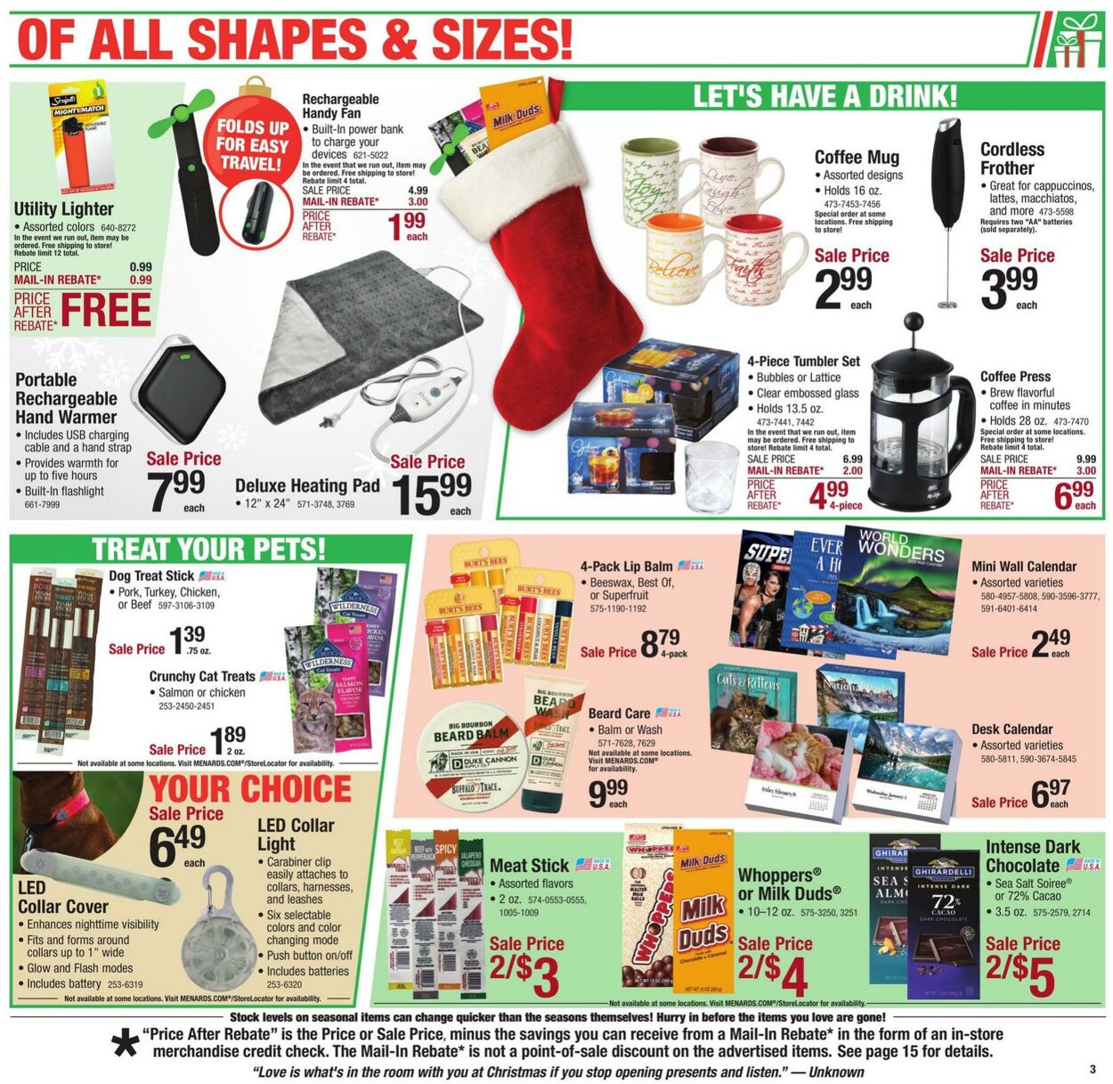 Weekly ad Menards 11/29/2024 - 12/08/2024