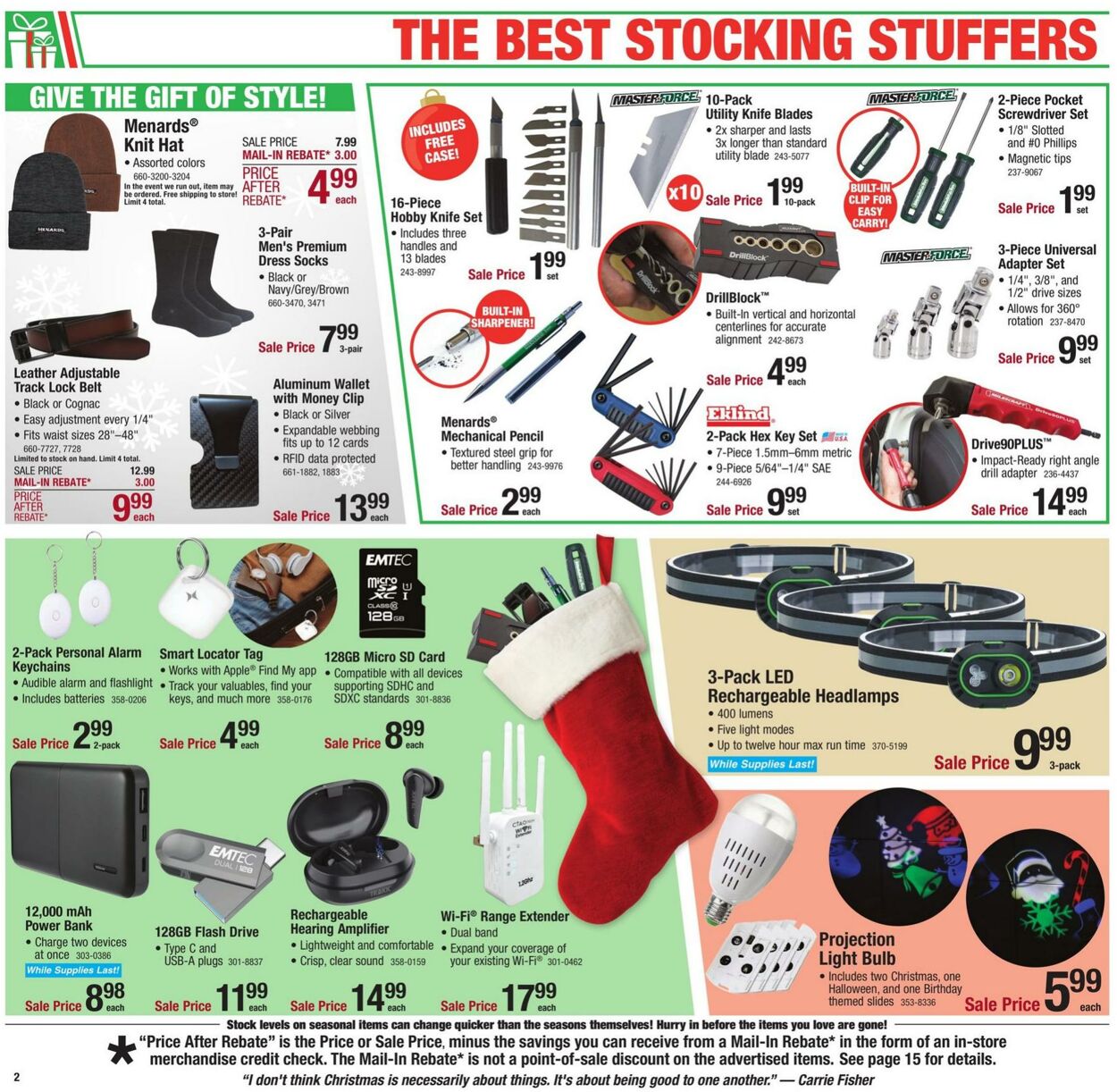 Weekly ad Menards 11/29/2024 - 12/08/2024