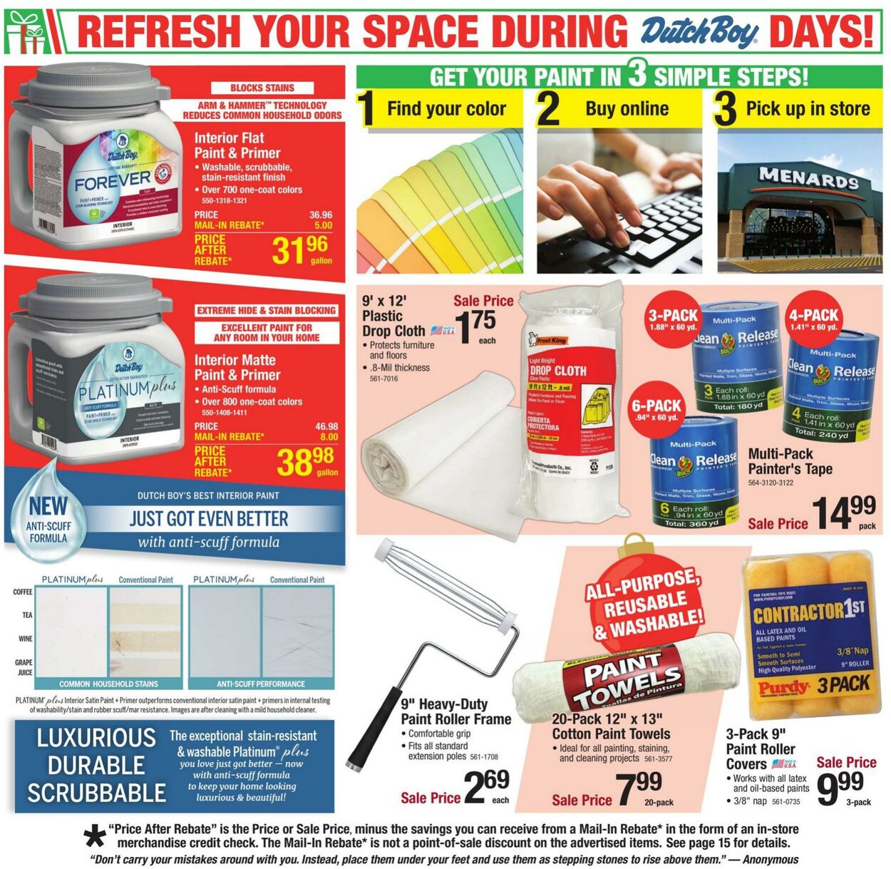 Weekly ad Menards 11/29/2024 - 12/08/2024