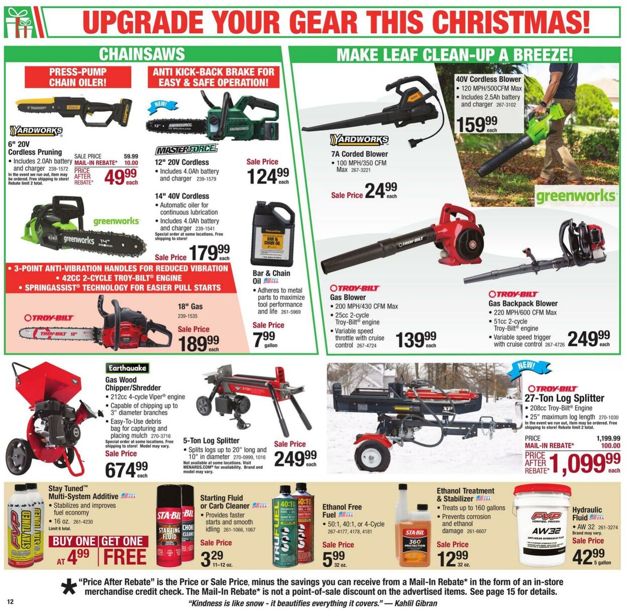 Weekly ad Menards 11/29/2024 - 12/08/2024