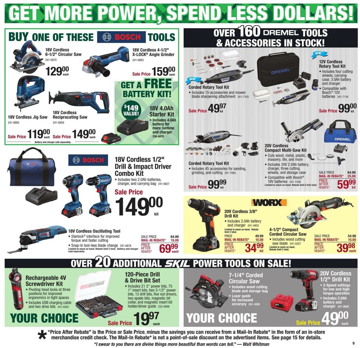 Weekly ad Menards 11/29/2024 - 12/08/2024