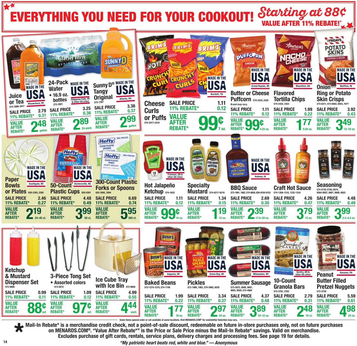 Weekly ad Menards 05/13/2026 - 05/25/2026
