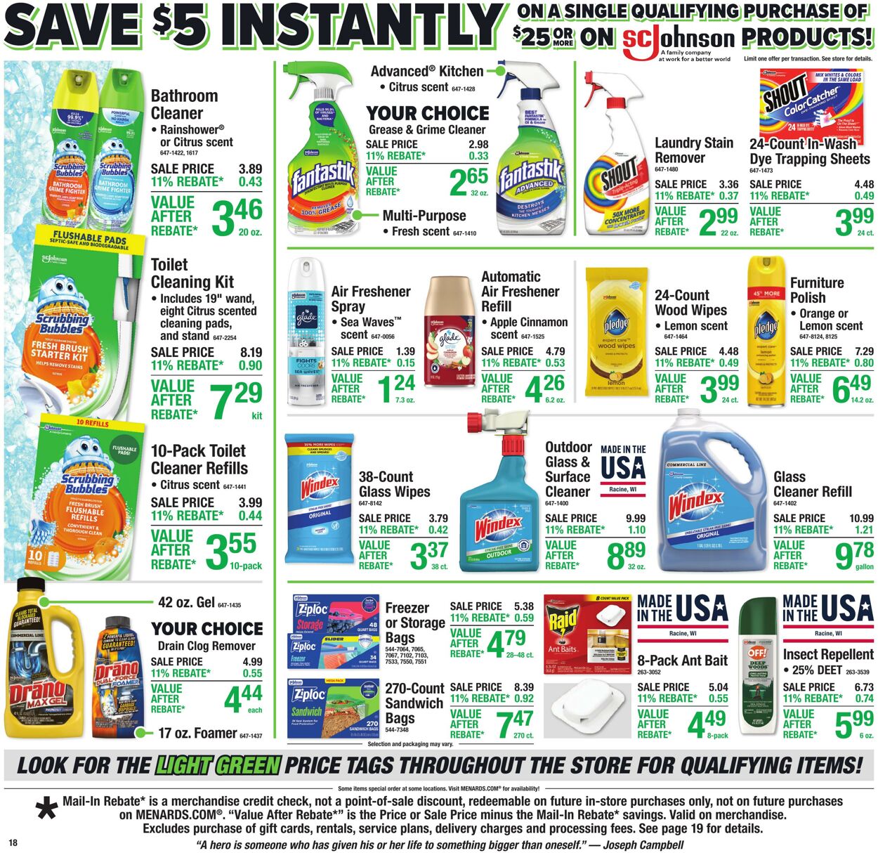 Weekly ad Menards 05/13/2026 - 05/25/2026
