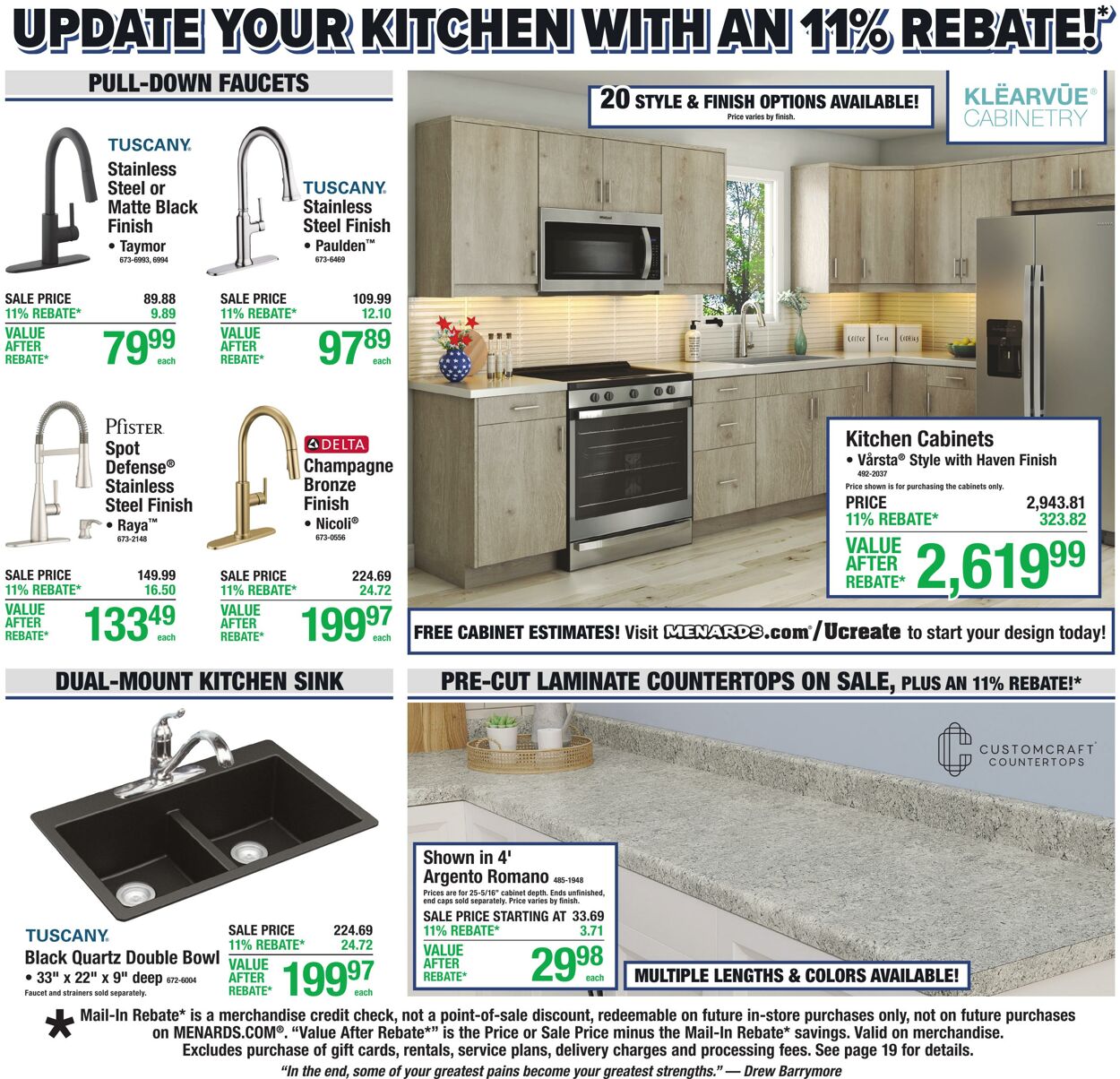 Weekly ad Menards 05/13/2026 - 05/25/2026