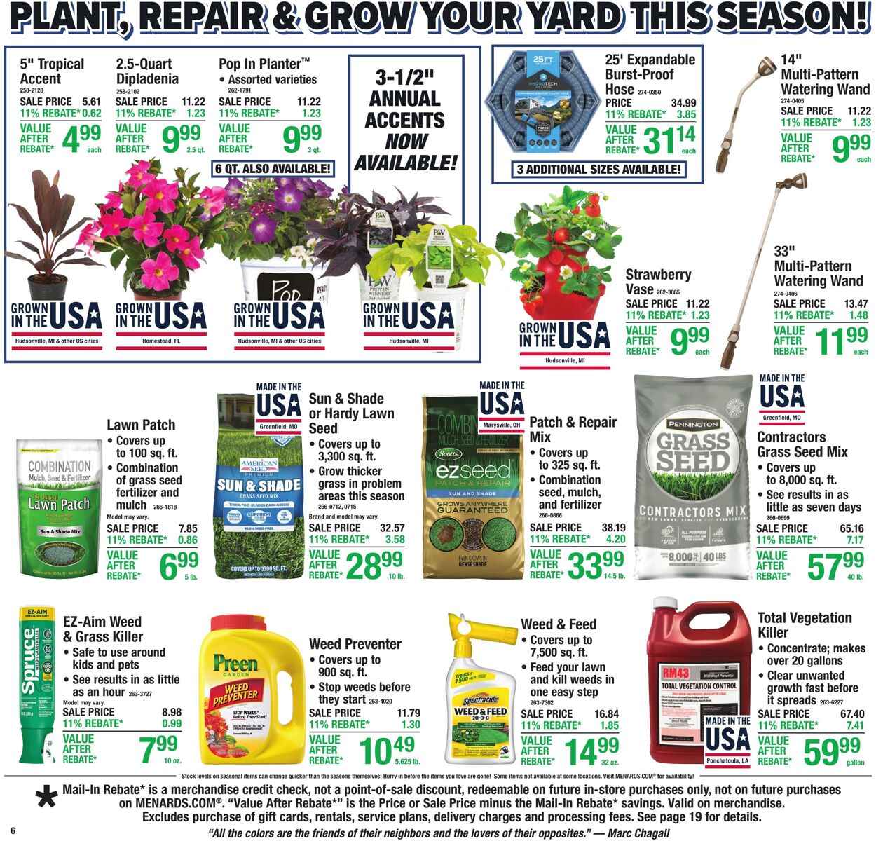 Weekly ad Menards 05/13/2026 - 05/25/2026