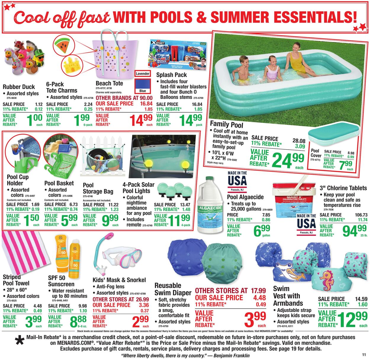 Weekly ad Menards 05/13/2026 - 05/25/2026