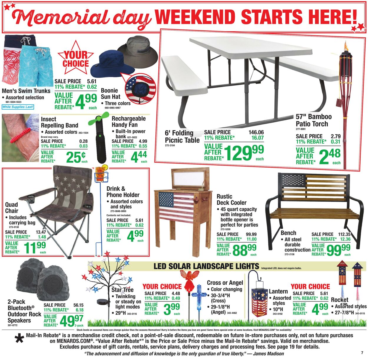 Weekly ad Menards 05/13/2026 - 05/25/2026