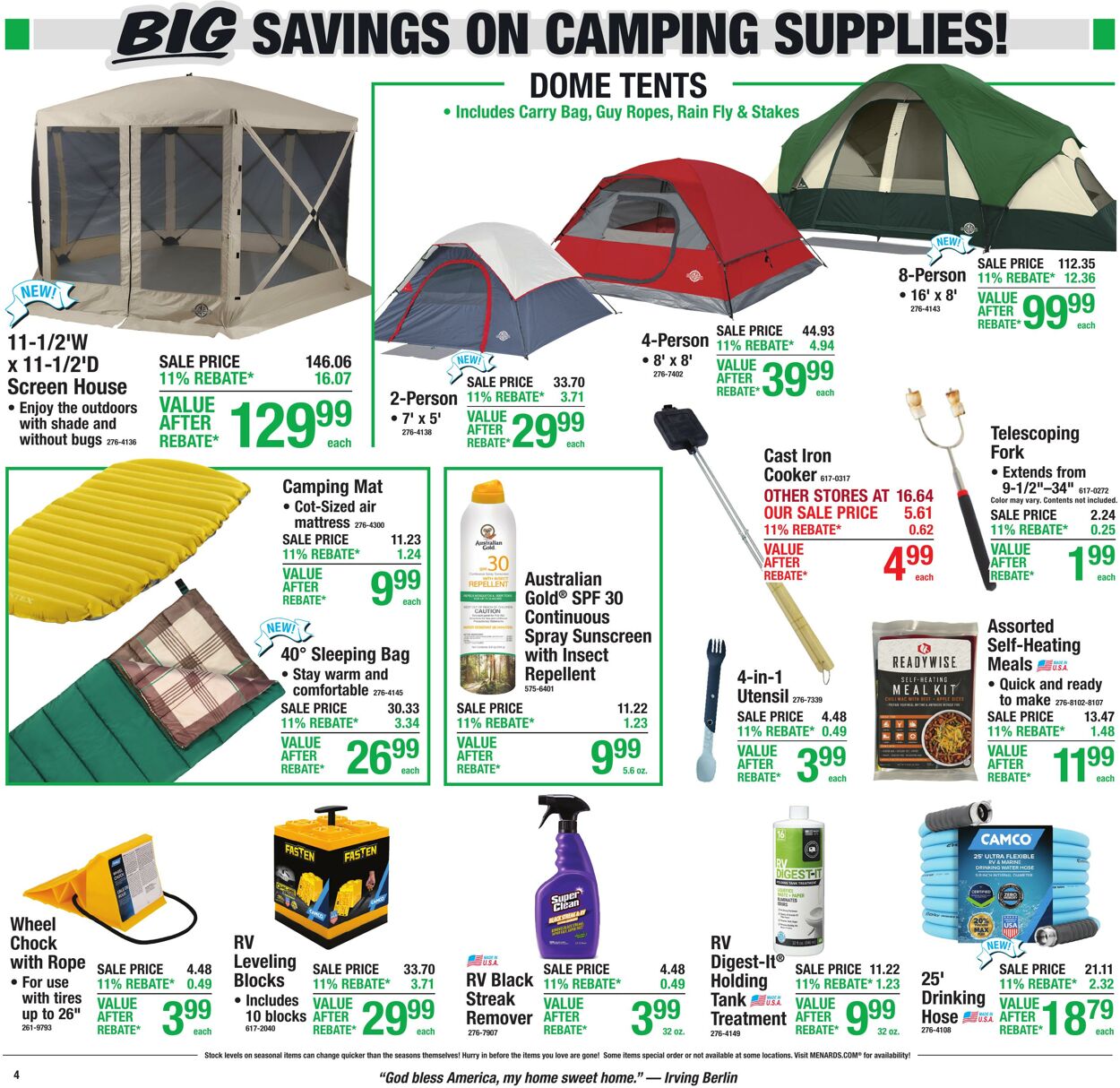 Weekly ad Menards 06/17/2026 - 06/28/2026