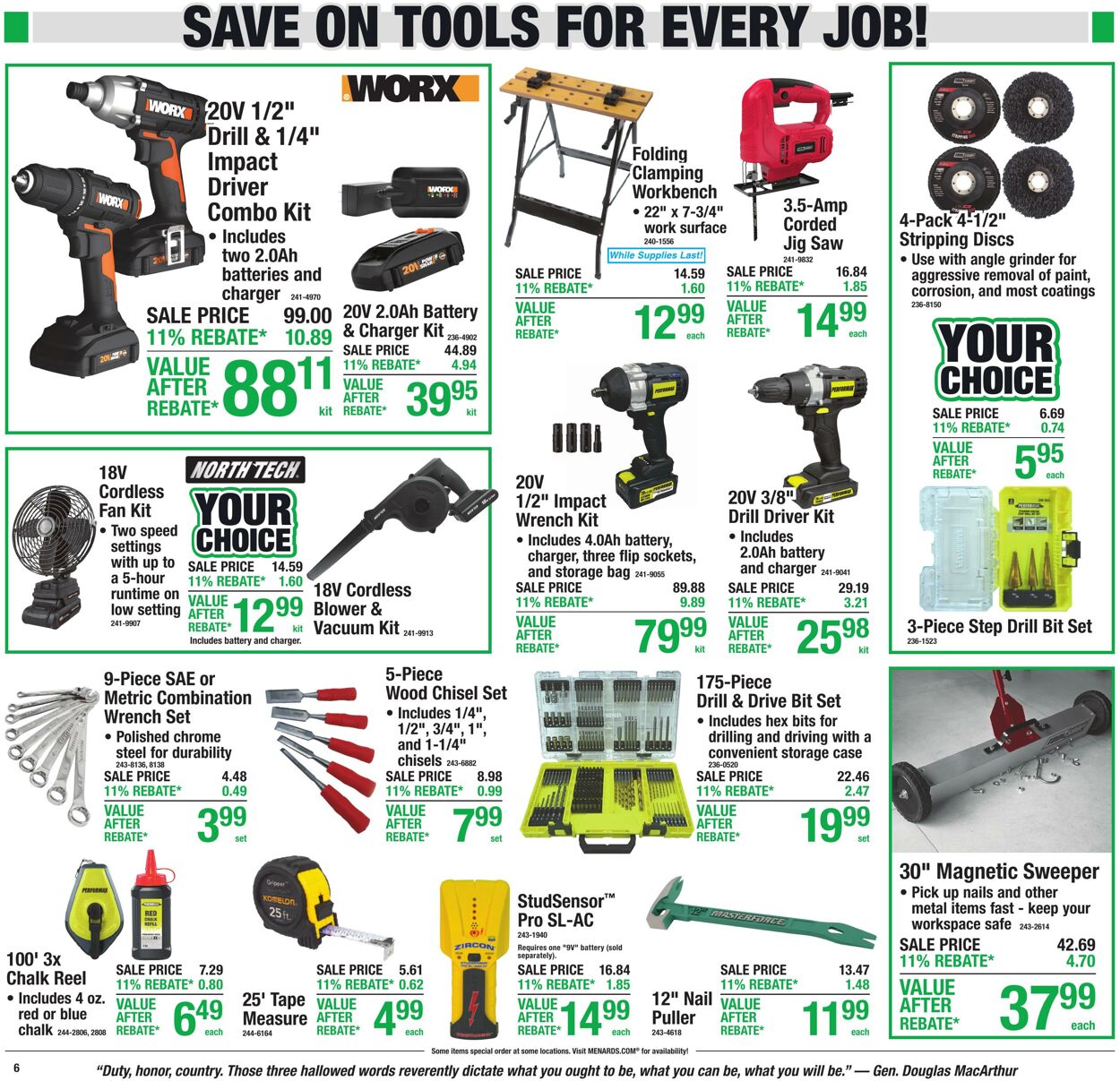 Weekly ad Menards 06/17/2026 - 06/28/2026
