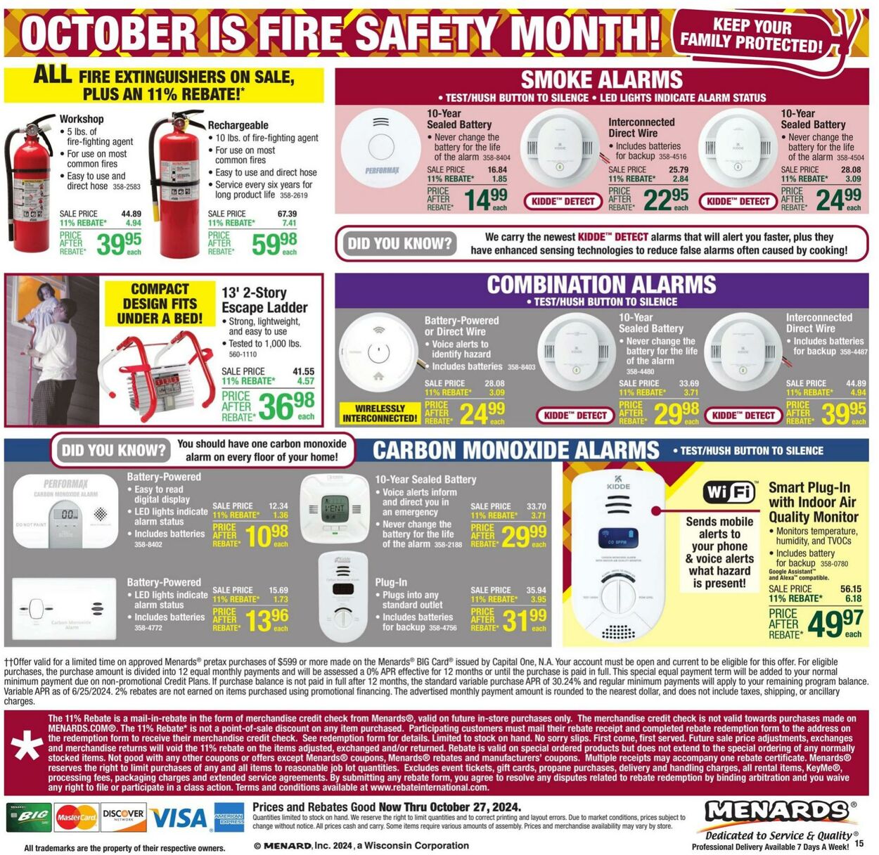 Weekly ad Menards 10/16/2024 - 10/27/2024