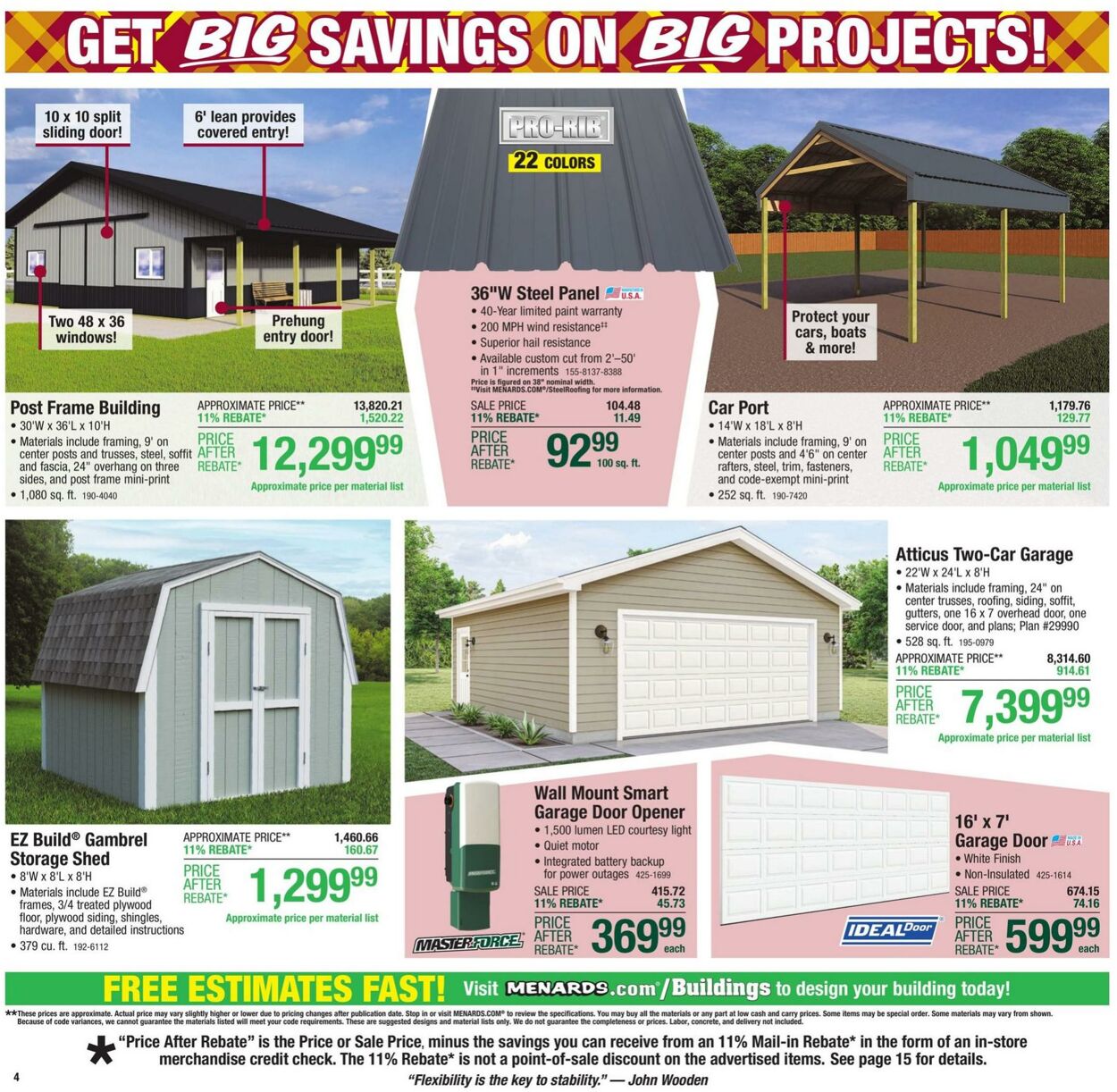 Weekly ad Menards 10/16/2024 - 10/27/2024