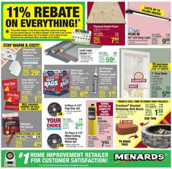 Weekly ad Menards 10/16/2024 - 10/27/2024