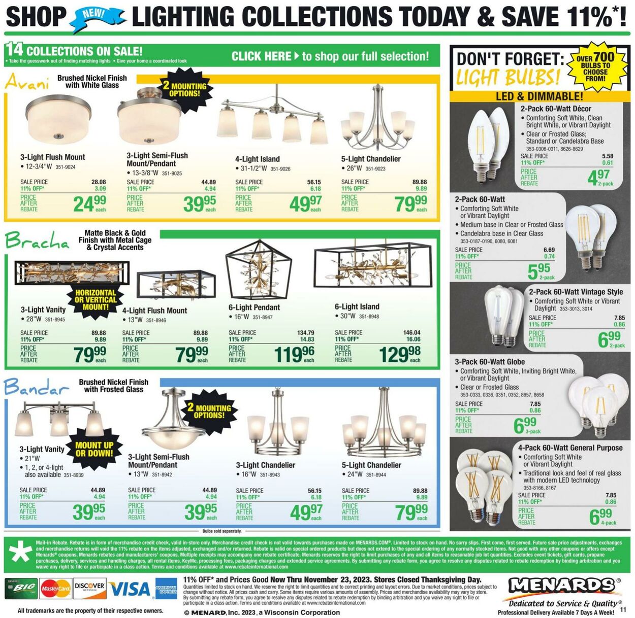 Weekly ad Menards 11/16/2023 - 11/22/2023