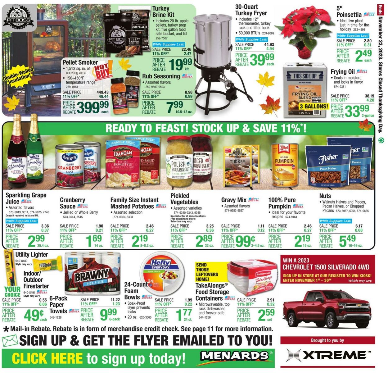 Weekly ad Menards 11/16/2023 - 11/22/2023