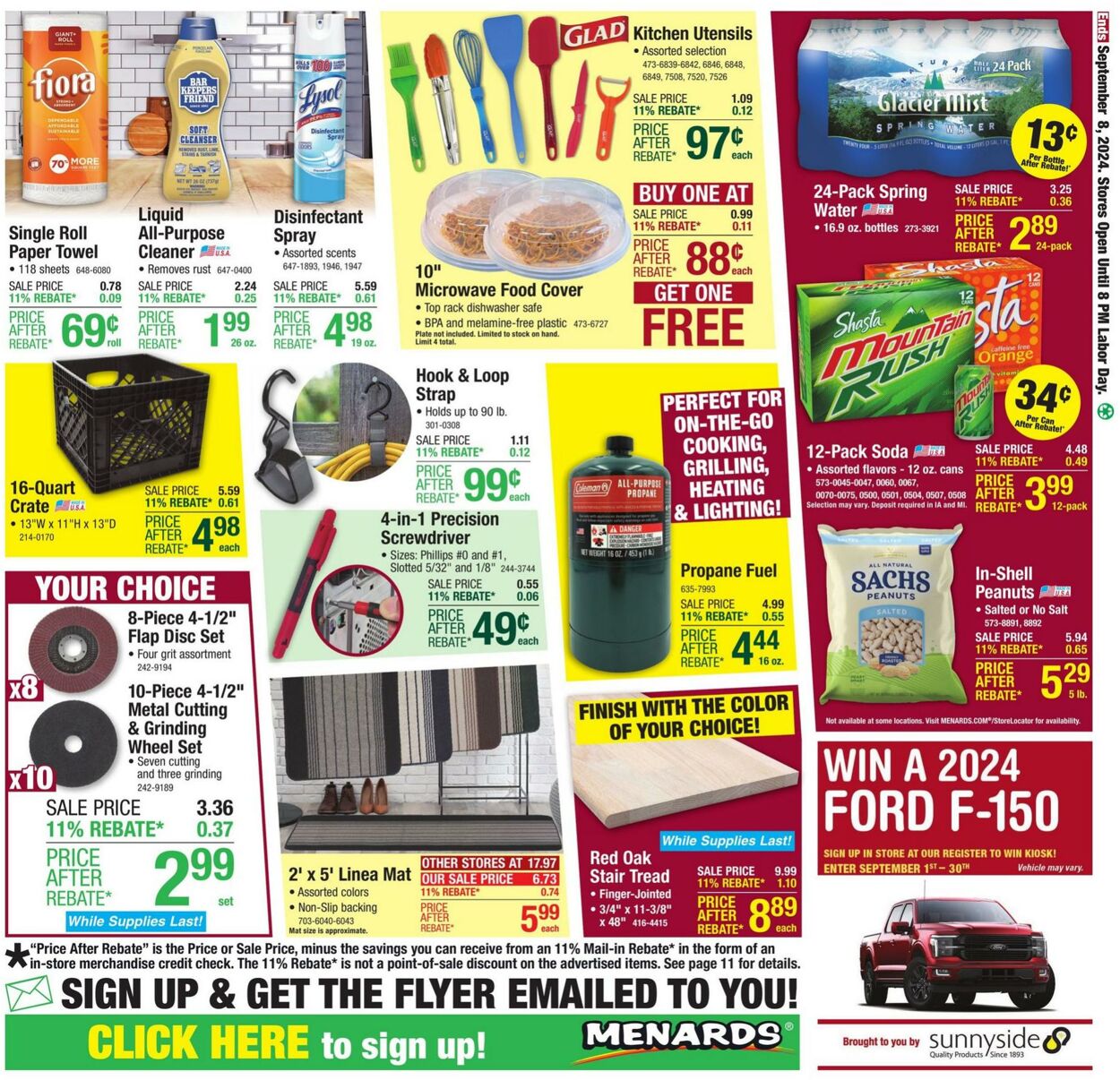 Weekly ad Menards 08/28/2024 - 09/08/2024