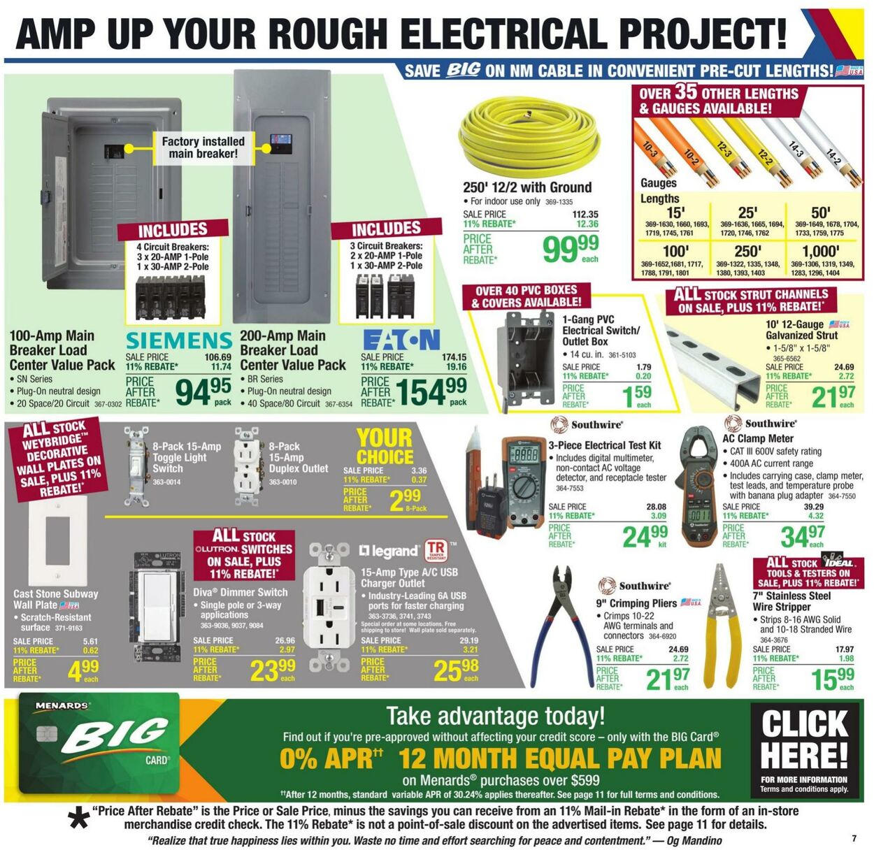 Weekly ad Menards 08/28/2024 - 09/08/2024