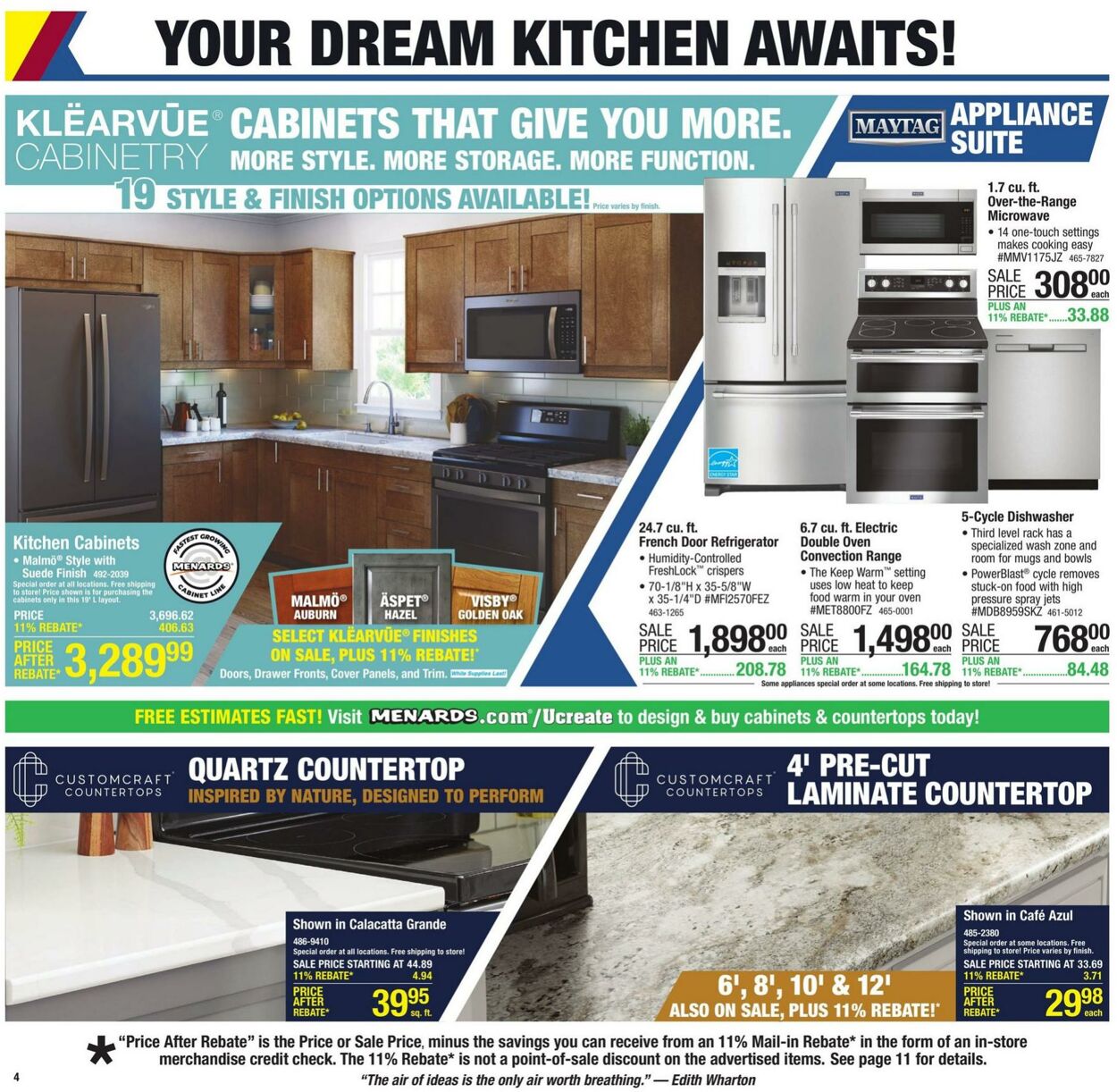 Weekly ad Menards 08/28/2024 - 09/08/2024