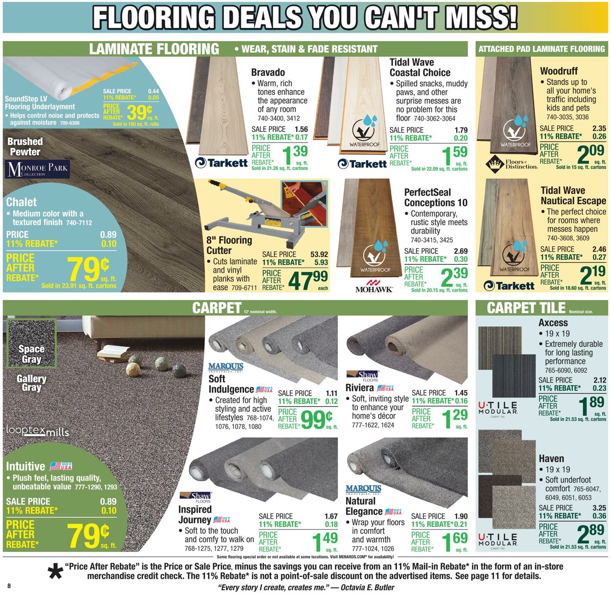 Weekly ad Menards 08/06/2025 - 08/17/2025