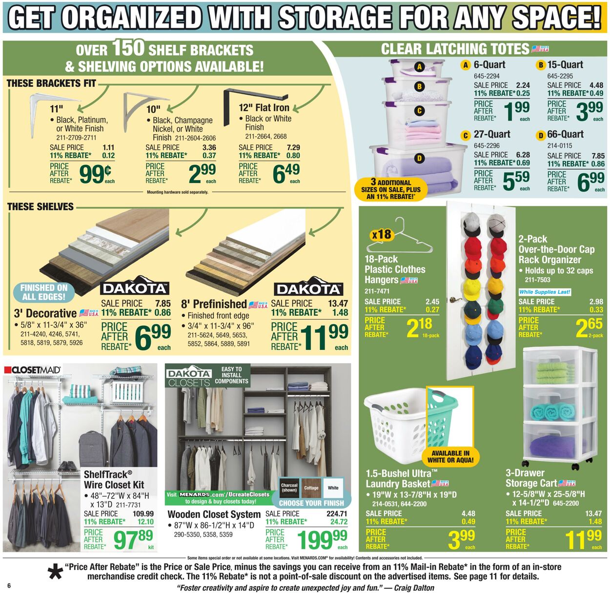 Weekly ad Menards 08/06/2025 - 08/17/2025