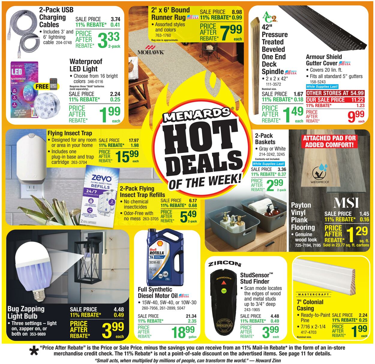 Weekly ad Menards 08/06/2025 - 08/17/2025