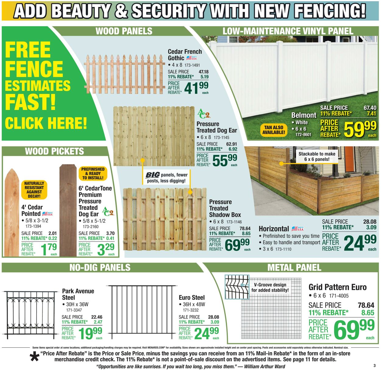 Weekly ad Menards 08/06/2025 - 08/17/2025